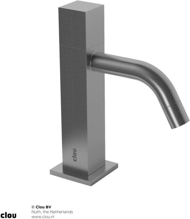 Clou Freddo 5 fonteinkraan hoge versie rvs geborsteld CL 06.03.006.41.L - Foto 2