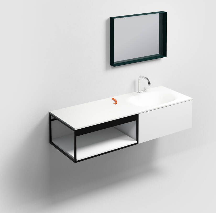 Clou Frame planchet 66.8x50.3cm inleg Aluite wit CL 07.61.007.55