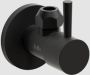 Clou InBe design hoekstopkraan type 1 rond mat zwart IB 06.45001.21 - Thumbnail 2
