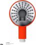 Clou Kaldur handdouche oranje soft-touch met 1 2 aansluiting CL 06.25005 - Thumbnail 2