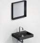 Clou Look at Me spiegel met een omlijsting in mat zwart 50x8x50 (bxdxh) - Thumbnail 2