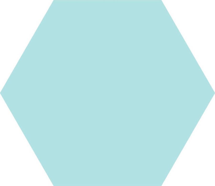 Codicer Hex25 Basic hexagon vloertegel 25x22 Aqua
