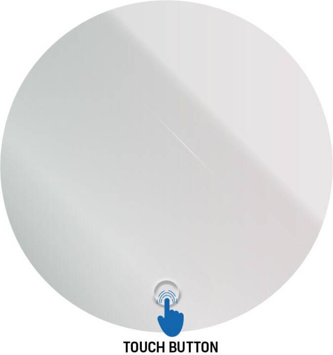 Bewonen Aloni ronde ledspiegel 100x100cm