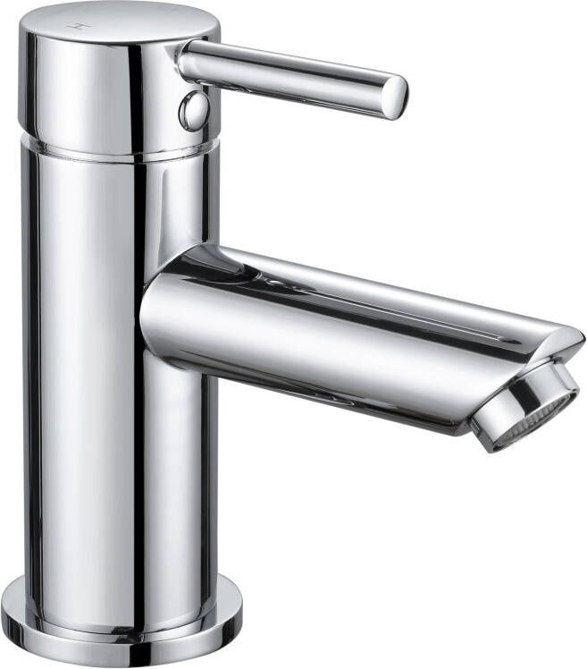 Boss & Wessing Wastafelkraan BWS Karsten Laag Model Verchroomd Messing - Foto 2