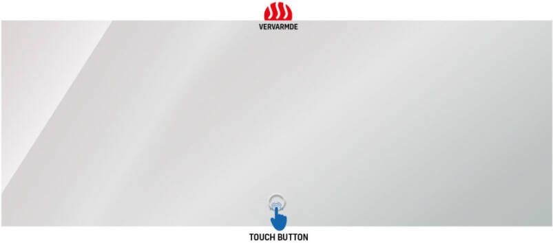 Boss & Wessing Badkamerspiegel BWS Queen 160x60 cm Met Verlichting en Verwarming