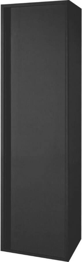 Boss & Wessing Kolomkast BWS Sally 160x40x40 cm Greeploos Mat Zwart