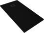Creavit Douchebak Veroni Slate Flat Vierkant 90x90x3cm Composietsteen Zwart - Thumbnail 1