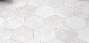 DATEG Pompeia Decor hexagon tegel 20x24 blanco