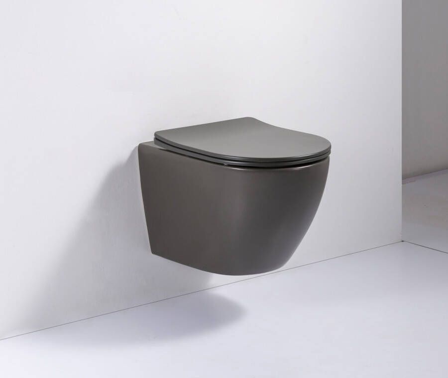 DATEG Vulsini hangend toilet 48 mat Gun Metal online kopen