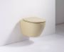 DATEG Vulsini rimfree hangend toilet 48 mat zand - Thumbnail 1