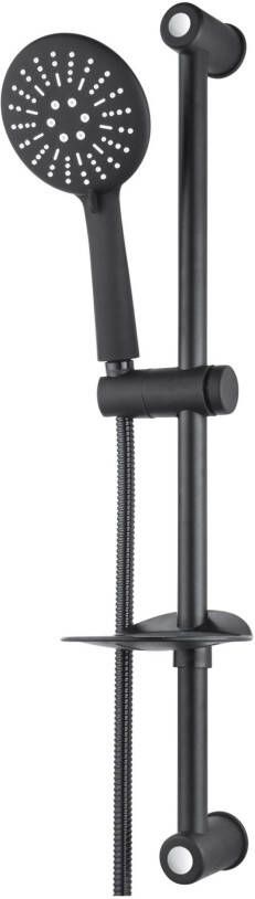 Aloni handdouche met stang zwart