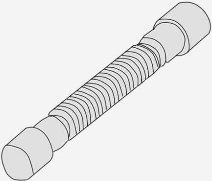 Riho flexibele aansluitslang voor sifon 40-50 mm