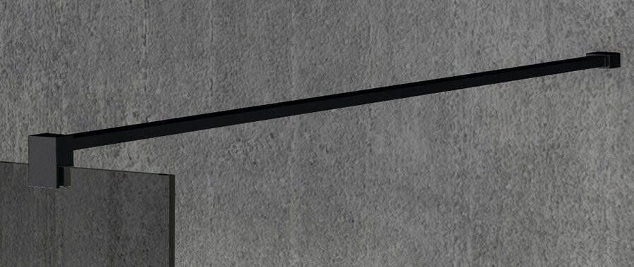 Gelco Vario douchescherm wandsteun 1400 mm zwart
