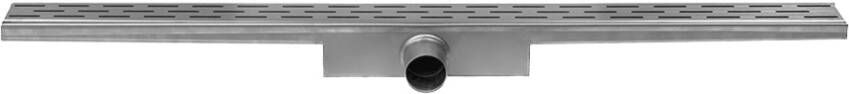 EASYDRAIN Easy Drain Compact RVS douchegoot LxB= 800x60mm rechthoekig met RVS rooster schuifeind horizontaal 40mm met sifon - Foto 3