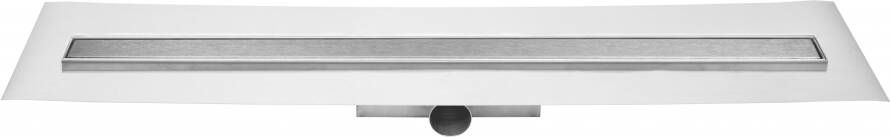 Easy Drain Compact 30 FF Zero douchegoot RVS met enkele plaat RVS met waterslot 30mm 70cm inb. diepte 63mm met zijuitloop - Foto 3