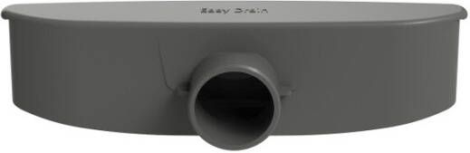 Easy Drain compact sifon met waterslot 30 mm grijs
