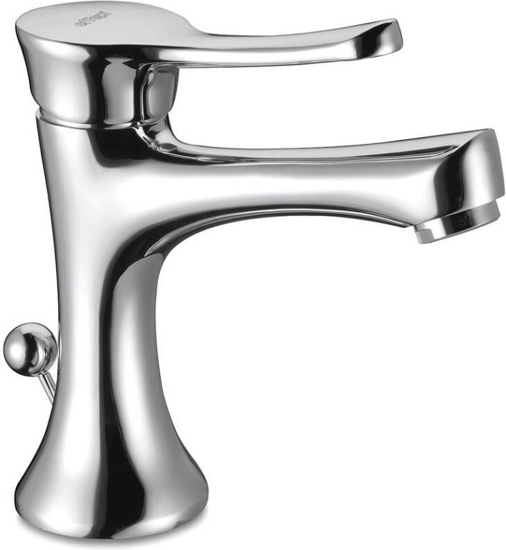 Sapho Wastafelmengkraan Belinda 1-hendel Recht 17 cm Chroom (incl. pop-up waste)