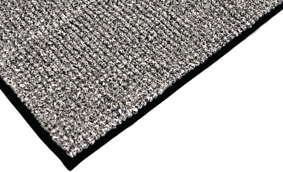 Aqualine Antislip badmat 50x70cm 100% polyester zwart