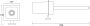 Sapho Toiletborstelhouder Apollo Hangend 10.7x38.5 cm Chroom Melkglas - Thumbnail 3