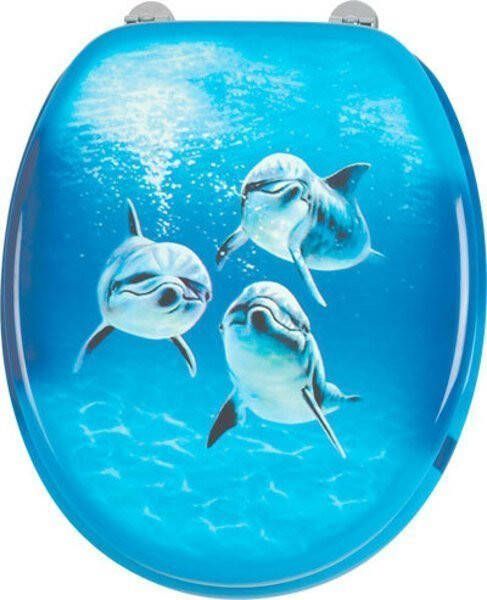 Aqualine Funny toiletzitting dolfijn