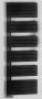 Aqualine Mili radiator mat zwart 60x180cm 927W - Thumbnail 3