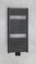 Aqualine Tondi handdoek radiator 45x97 mat zwart - Thumbnail 3