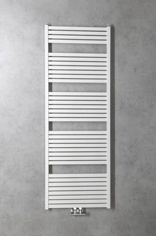 Aqualine Tondi handdoek radiator 60x169 wit