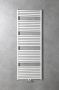 Aqualine Tondi handdoek radiator 60x169 wit - Thumbnail 2