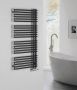 Aqualine Tubini handdoek radiator 50x113 antraciet - Thumbnail 4