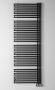 Aqualine Tubini handdoek radiator 60x178 antraciet - Thumbnail 3