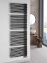 Aqualine Tubini handdoek radiator 60x178 antraciet - Thumbnail 3