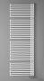 Aqualine Tubini handdoek radiator 60x178 wit - Thumbnail 3