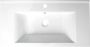Aqualine Zuno 85 Wastafel voor badkamermeubel 85x45 wit - Thumbnail 2
