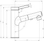 Best Design Asproli wastafelmengkraan met uittrekbare sproeiuitloop chroom 4006950 - Thumbnail 3