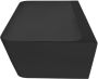 Best Design Borgh half vrijstaand bad 180x85x55cm solid surface mat zwart 4010280 - Thumbnail 3