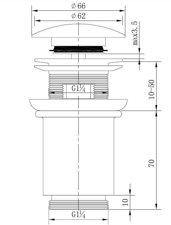 Best design Clickwaste Hoog 5 4 RVS Look