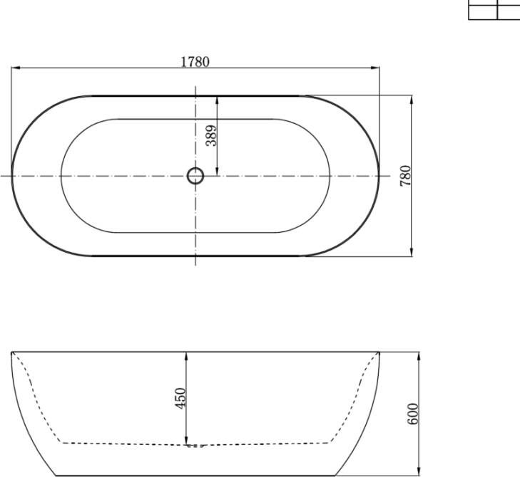 Best design Friday vrijstaand bad 180x80 glanzend wit