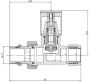 Best Design luxe Radiatorkraan recht 1 2&apos &apos x15 mm - Thumbnail 2