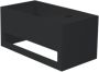 Best Design Fontein Mona-Black 33x18x16 cm incl. Handdoekhouder Rechts Solid Surface Mat Zwart - Thumbnail 3