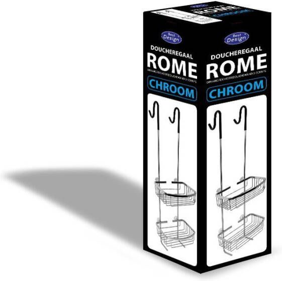 Best design Rome Flaconhouder Ophangrek Chroom