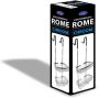 Best Design Rome Etagere 80.4x24.2x16cm voor ophangen chroom 3814160 - Thumbnail 2