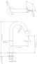 Best Design Nancy Macine toiletkraan keramisch binnenwerk 21cm chroom 4005630 - Thumbnail 3