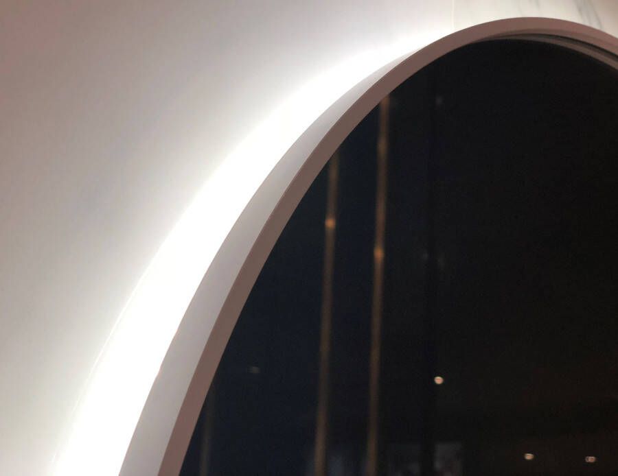 Best design White Venetië ronde spiegel inclusief LED verlichting Ø 80 cm