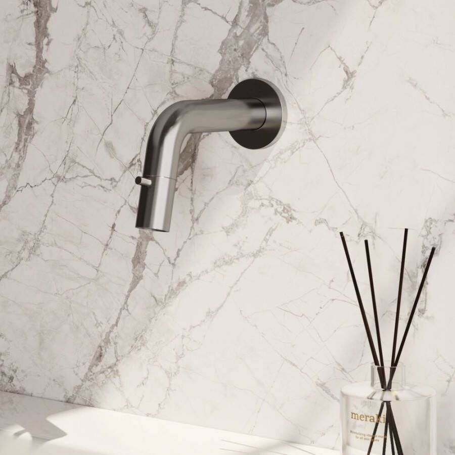 Brauer Brushed Edition inbouw fonteinkraan nikkel