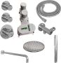 Brauer Chrome Edition thermostatische inbouw regendoucheset 40cm gebogen wandarm met 20cm ronde hoofddouche 3 standen ronde handdouche 150cm gladde doucheslang met aansluitbocht en handdouchehouder Chroom 5 CE - Thumbnail 7