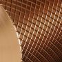 Brauer Badkraan Copper Carving Thermostatisch Opbouw Rond Geborsteld Koper PVD 2 Greeps - Thumbnail 2