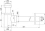 Brauer Gunmetal Edition Design Sifon compact PVD geborsteld gunmetal 5-GM-147 - Thumbnail 2