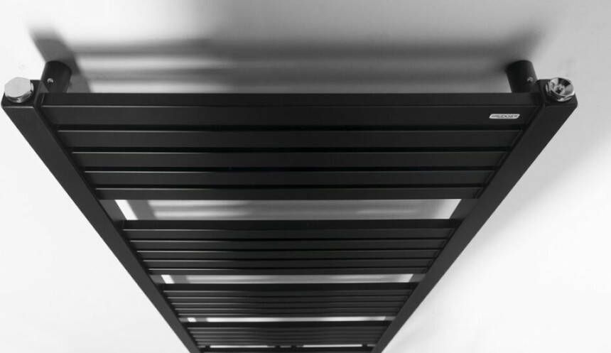 Bruckner Grunt verwarmingsradiator 50x133 cm mat zwart