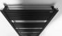 Bruckner Grunt verwarmingsradiator 50x133 cm mat zwart - Thumbnail 4