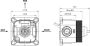 Bruckner Universal inbouwdeel voor mengkranen 11x11 - Thumbnail 2